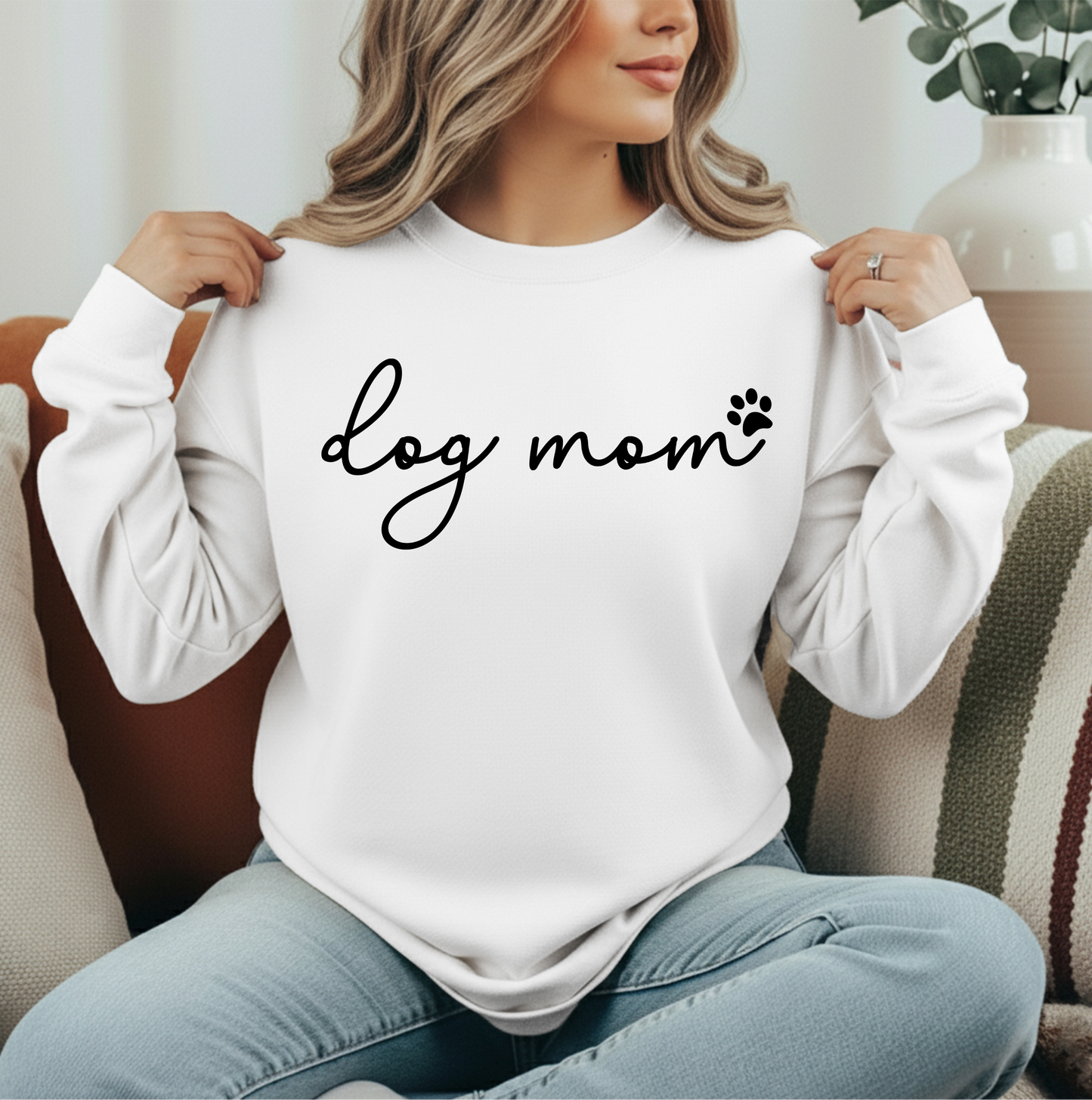 Dog Mom graphic top